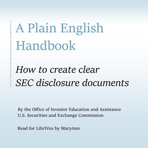 Аудіокнига A Plain English Handbook:  How to create clear SEC disclosure documents