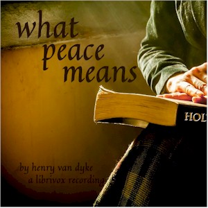 Audiobook What Peace Means