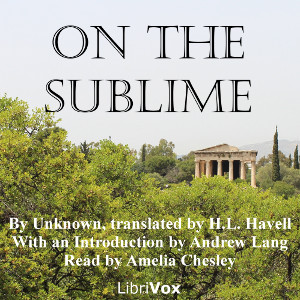 Audiobook On the Sublime