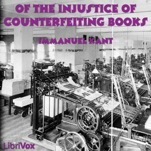 Audiobook Of the Injustice of Counterfeiting Books