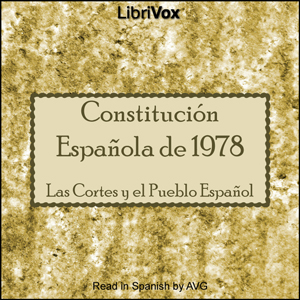 Libro de audio Constitución Española de 1978