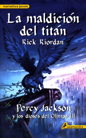 Libro de audio Percy Jackson y los dioses del Olimpo: La maldición del titán [3] – Rick Riordan