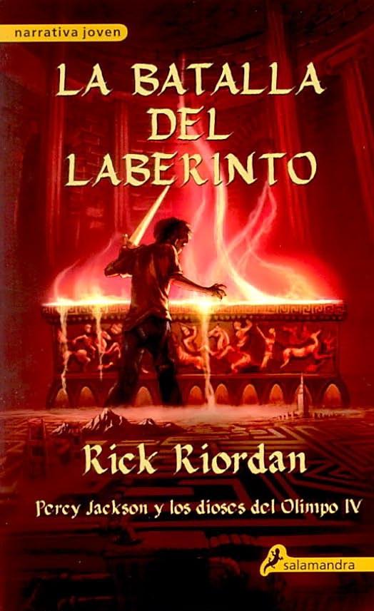 Libro de audio Percy Jackson y los dioses del Olimpo: La batalla del laberinto [4] – Rick Riordan