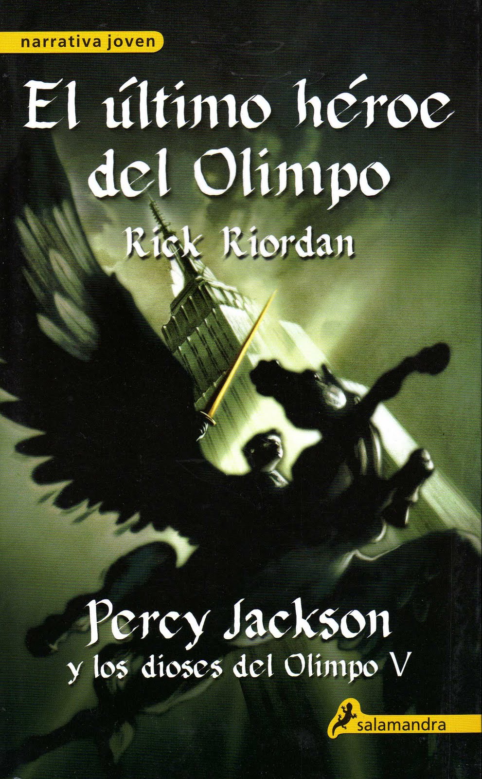 Libro de audio Percy Jackson y los dioses del Olimpo: El último héroe del Olimpo [5] – Rick Riordan