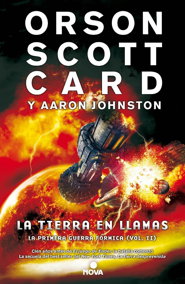Libro de audio Saga de la primera guerra insectora: La tierra en llamas [2] – Orson Scott Card y Aaron Johnston