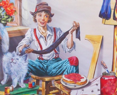 Аудіокнига Брати Грімм. Казка «Хоробрий кравчик»