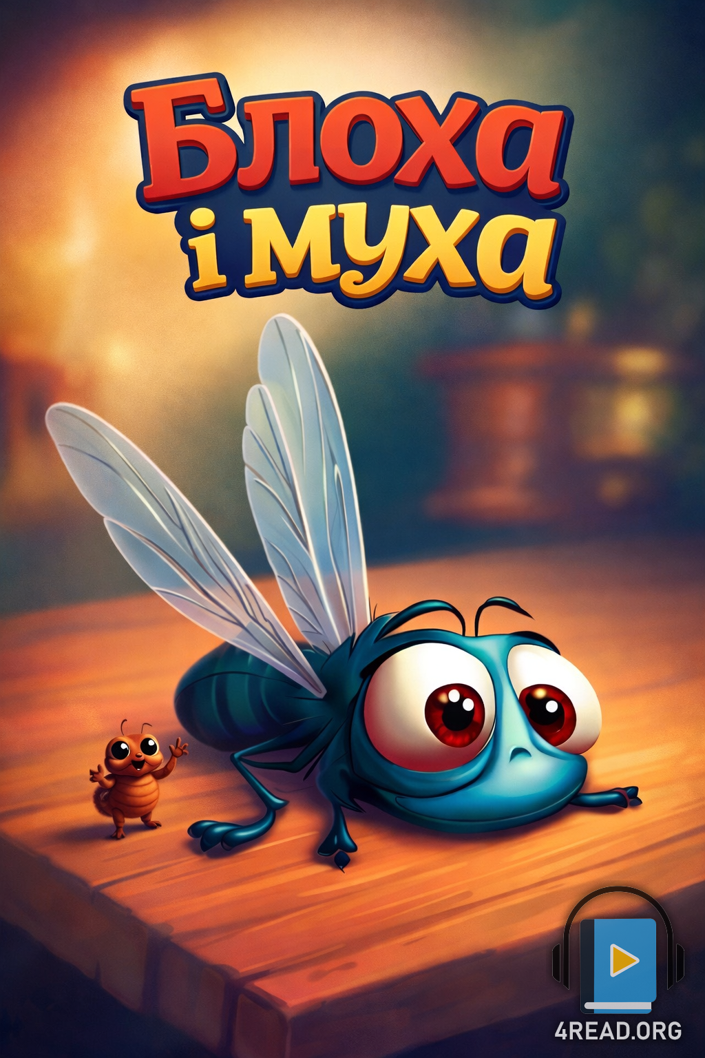 Cлушать аудиокнигу Блоха і муха
