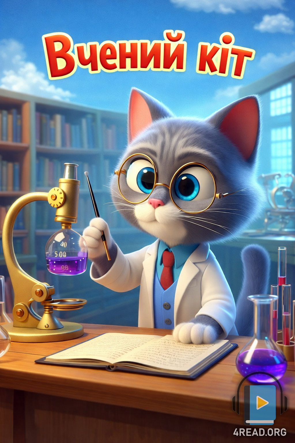 Cлушать аудиокнигу Вчений кіт