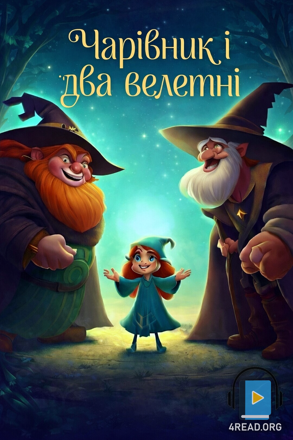 Cлушать аудиокнигу Чарівник і два велетні