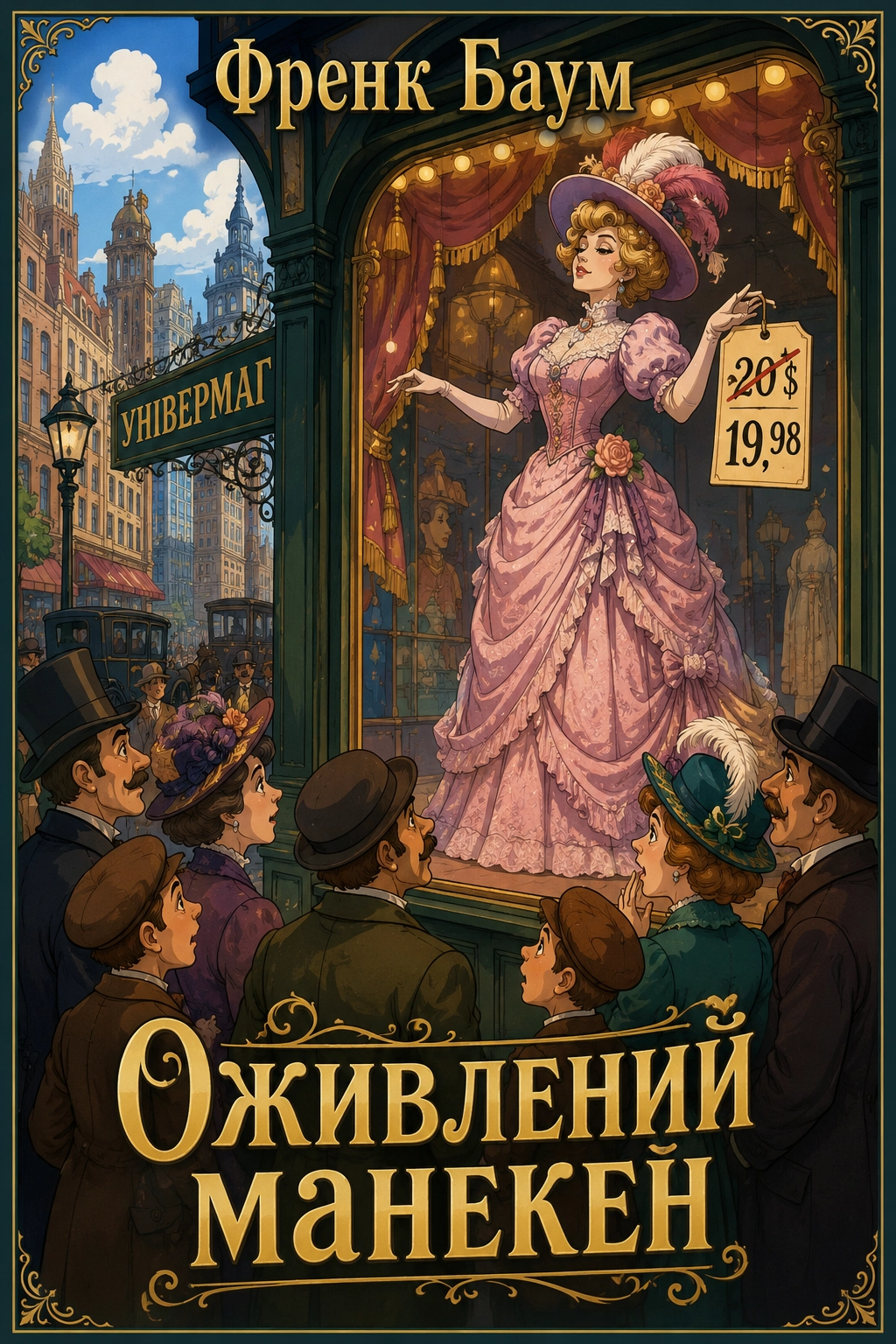 Аудіокнига Оживлений манекен