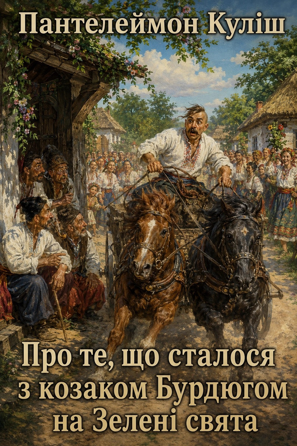 Аудіокнига Про те, що сталося з козаком Бурдюгом на Зелені свята