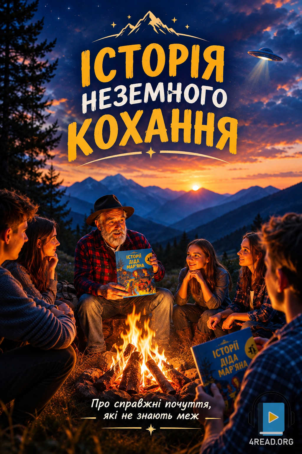 Аудіокнига Історія неземного кохання