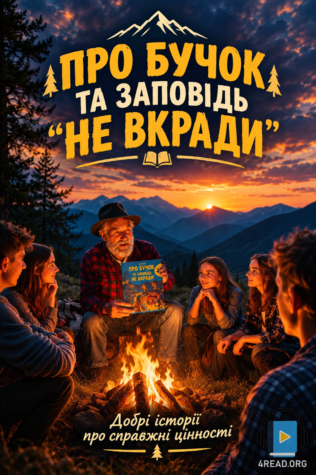 Аудіокнига Про бучок та заповідь 