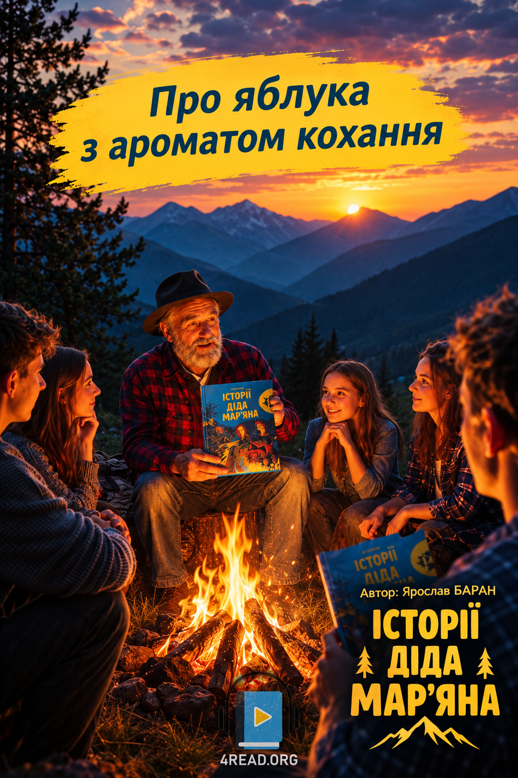 Аудіокнига Про яблука з ароматом кохання